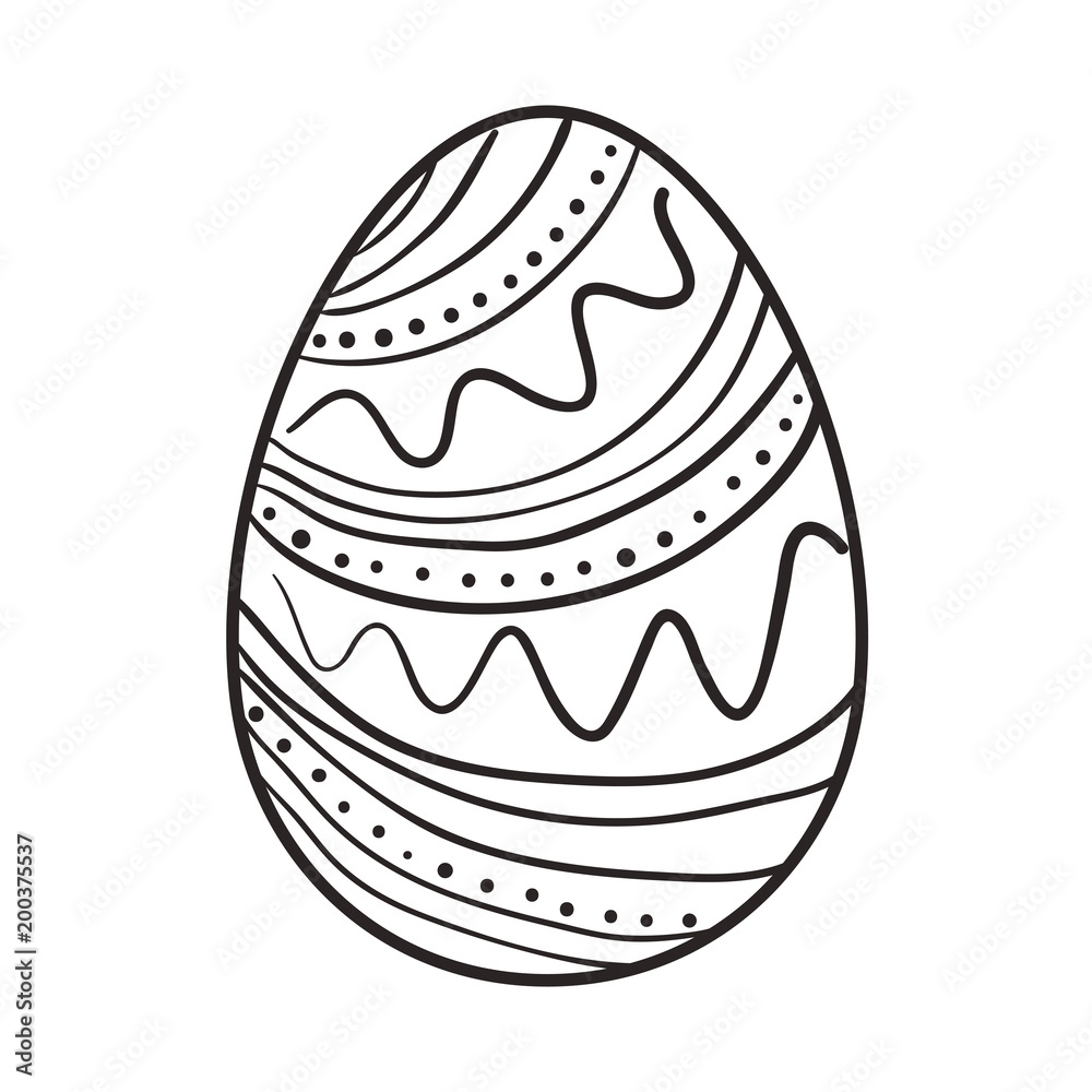 happy easter egg paint