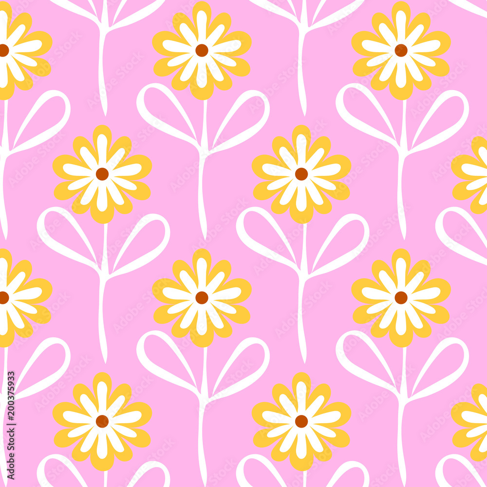 yellow flower pattern yellow flower pattern