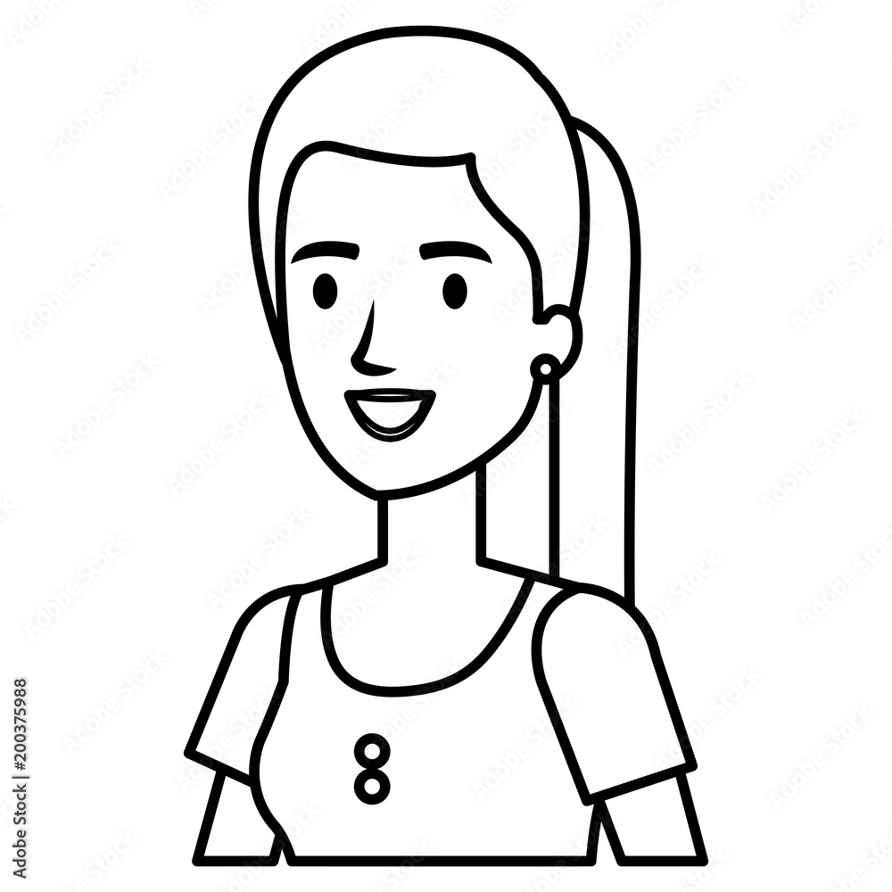 beautiful woman avatar character vector illustration design beautiful woman avatar character vector illustration design