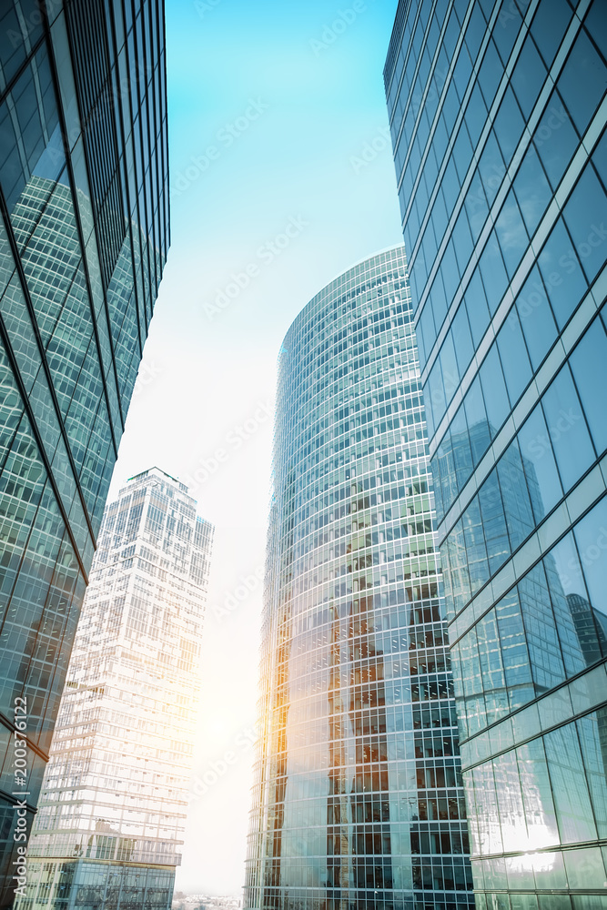 Obraz premium buildings of modern business center