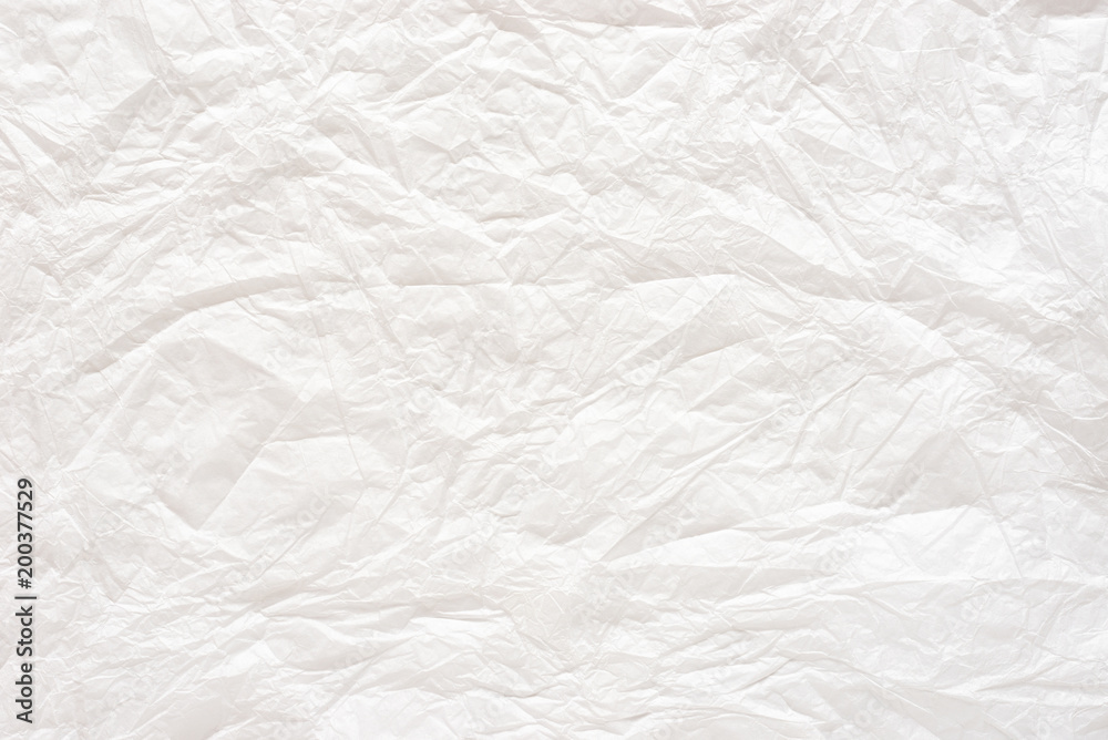 white crumpled paper texture background. white crumpled paper texture background.