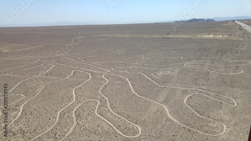 Lignes de Nazca au P  rou  G  oglyphes 