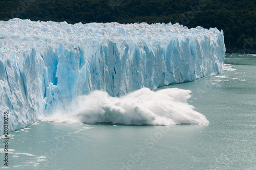 Ice Calving at the Perito Moreno Glacier photo