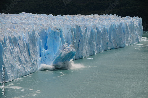 Ice Calving at the Perito Moreno Glacier photo