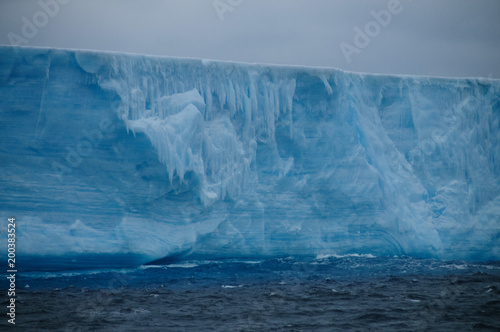 Giant Tabular Iceberg in the Anarctic Weddell Sea photo