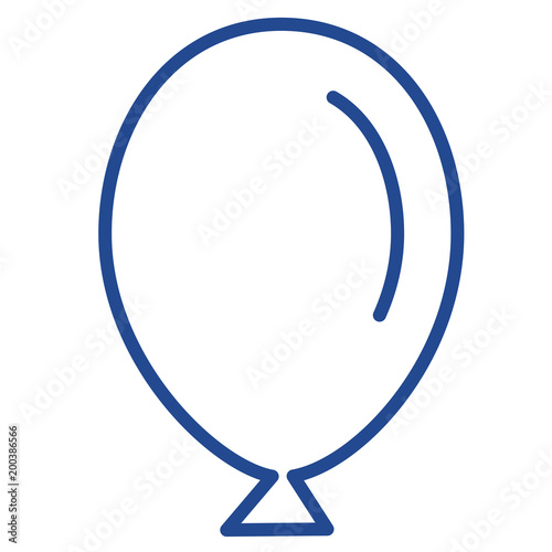 Luftballon Vector Icon