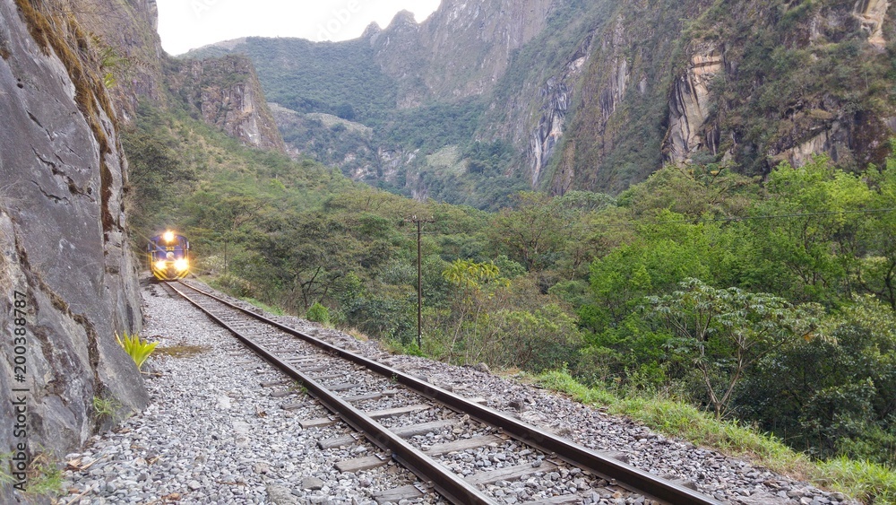 Train pour aller au Machu Picchu au Pérou