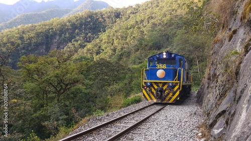 Train pour aller au Machu Picchu