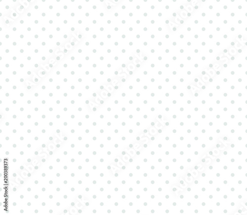 Gray and White Polka Dot Background -Pattern