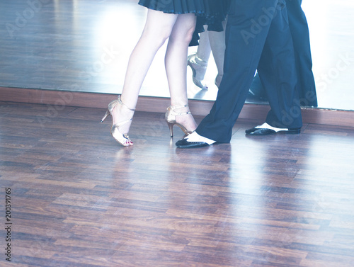 Ballroom dance dancers © edwardolive