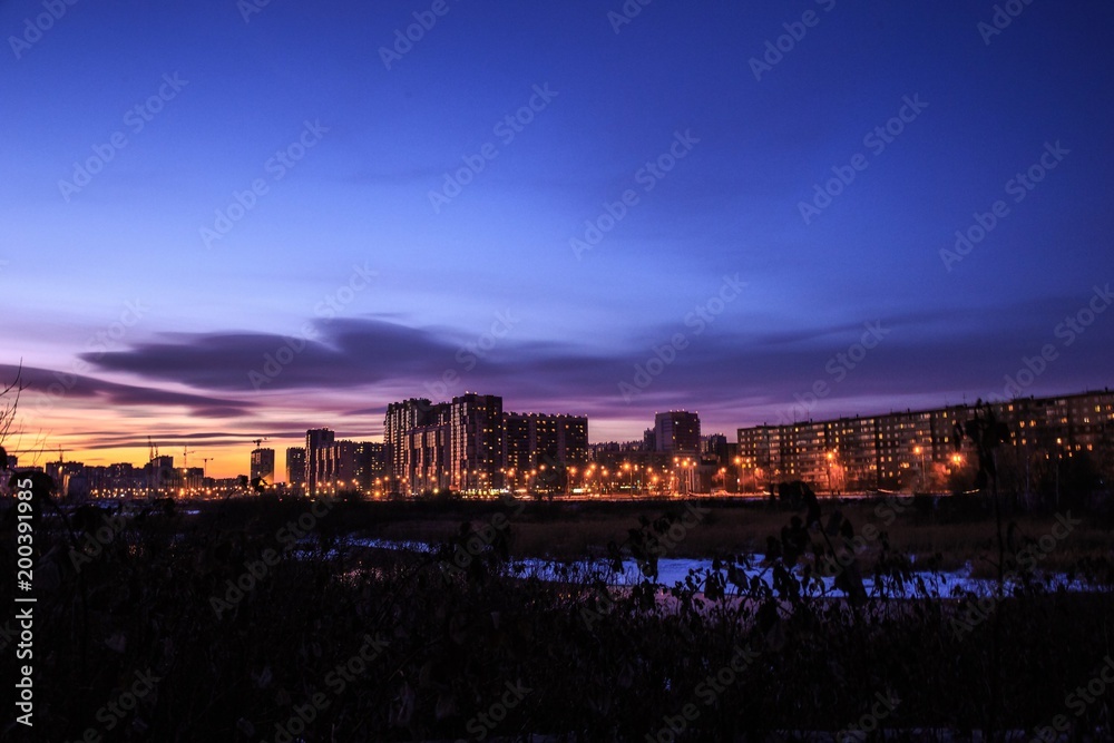 sunset chelyabinsk