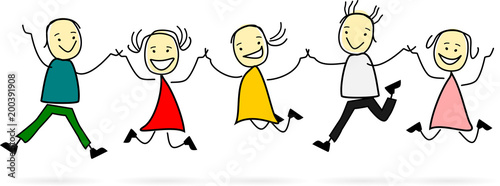 Kinder Hand in Hand