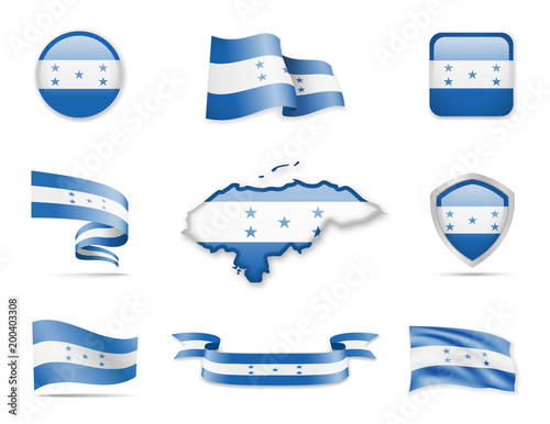 Honduras Flags Collection