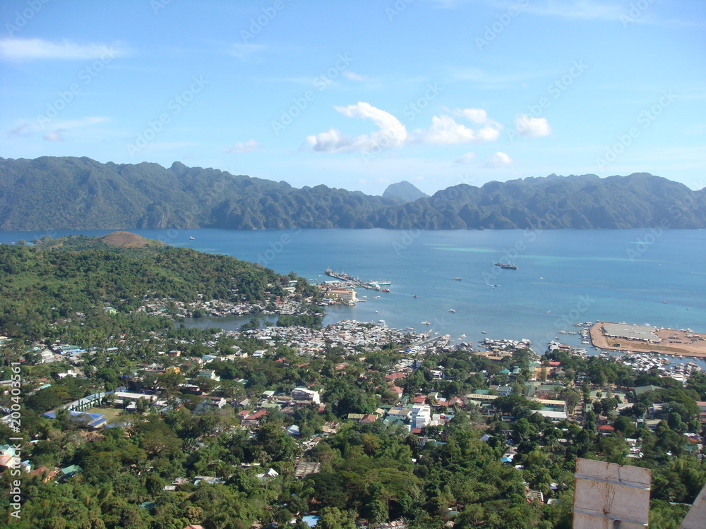 View From Mount Tapyas, Coron, Philippines