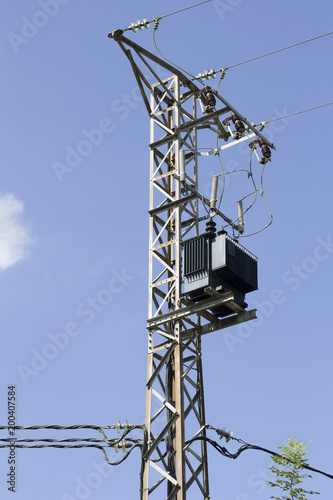 High voltage tower