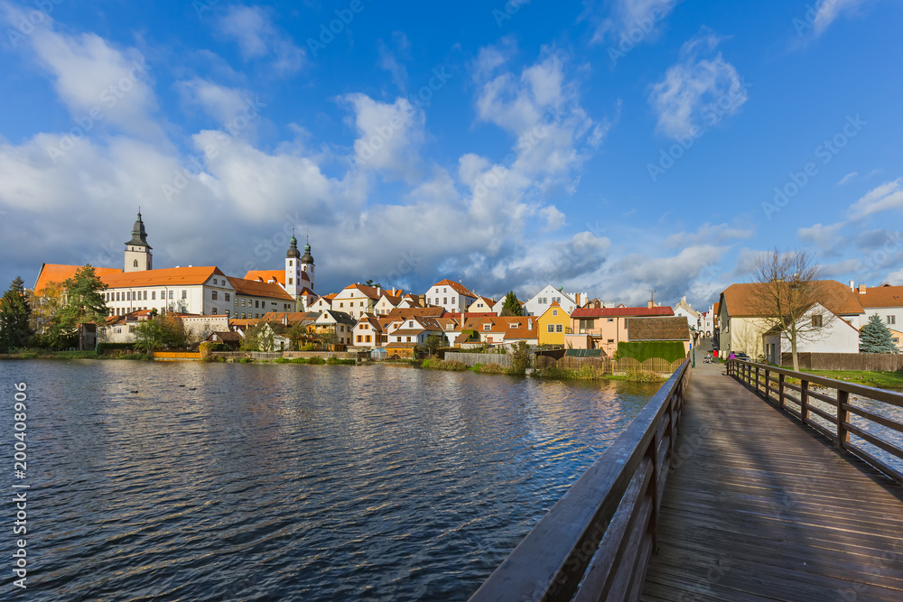 Obraz premium Telc castle in Czech Republic
