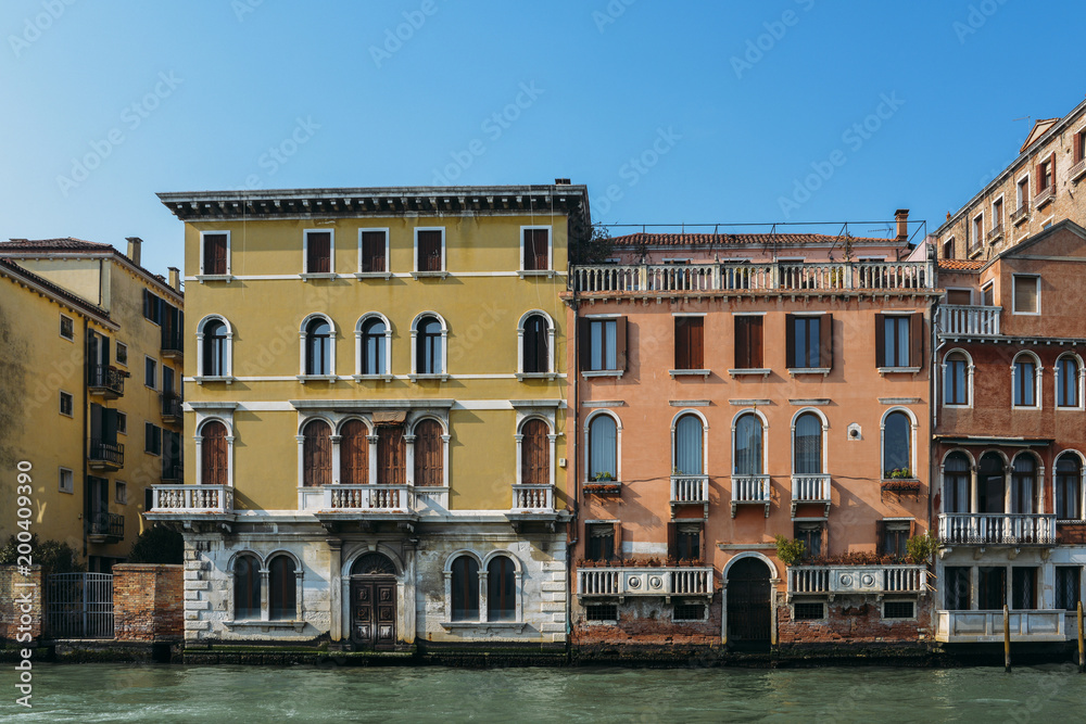 Historic Venetian architecture on the Grand Canal.