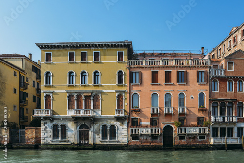 Historic Venetian architecture on the Grand Canal.