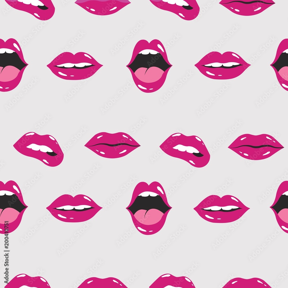 lip pattern. lip and mouth vector illustration lip pattern. lip and mouth vector illustration