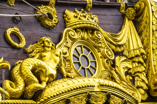 Galleon Neptun in Genoa port