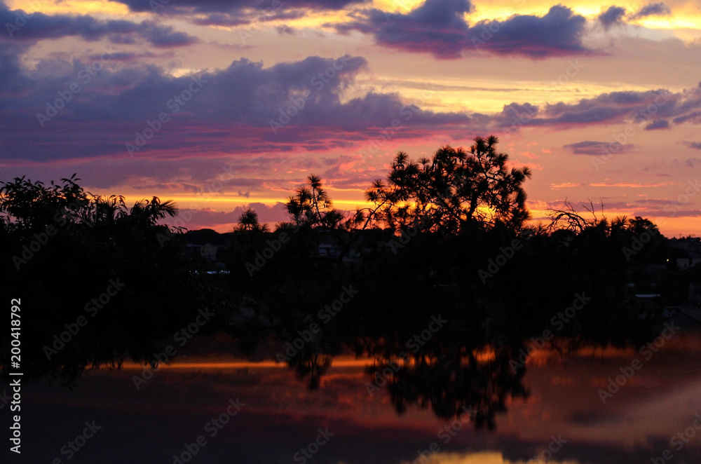 Obraz premium Sunset Paradise