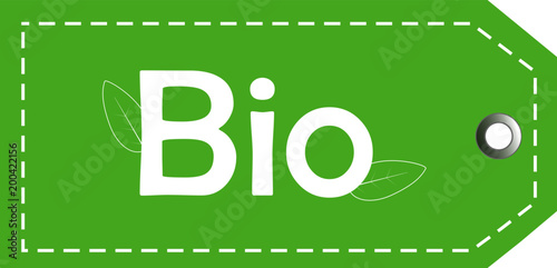 Vignette, etiquette bio écologie