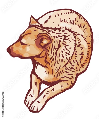 Sitting Dog