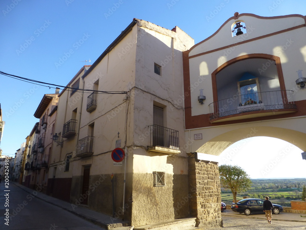 Alcañiz, pueblo de Teruel en Aragon,España