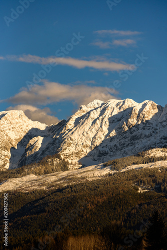 Mountains in Austria Styria Bad Mitterndorf Alps sunset © Przemyslaw Iciak
