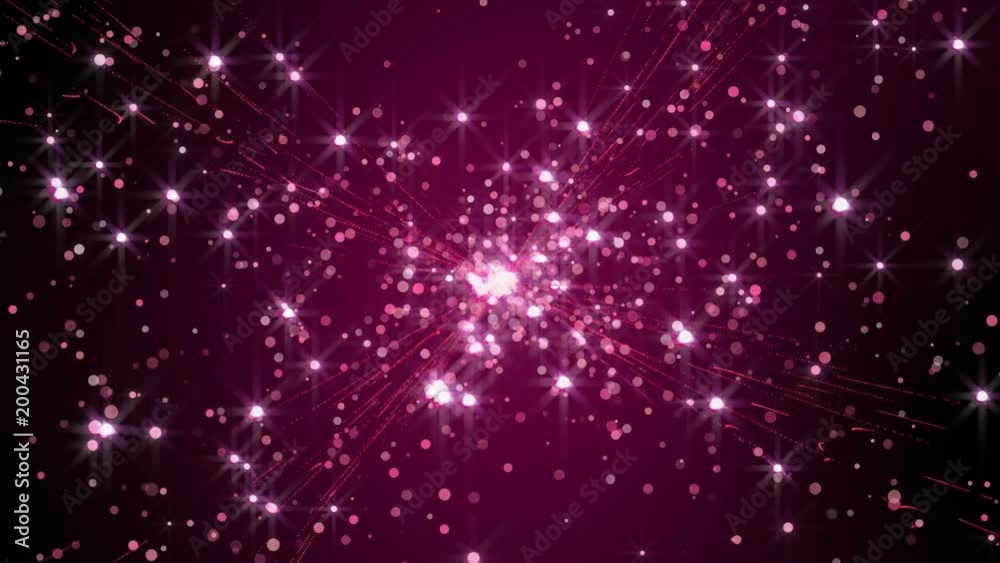 Violet glitter star sparkles texture on dark background. Violet glitter star sparkles texture on dark background.