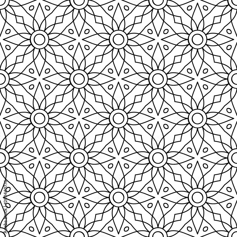 Fototapeta premium Vector seamless pattern