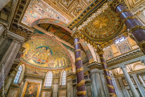 Basilica of Santa Maria Maggiore in Rome  Italy.