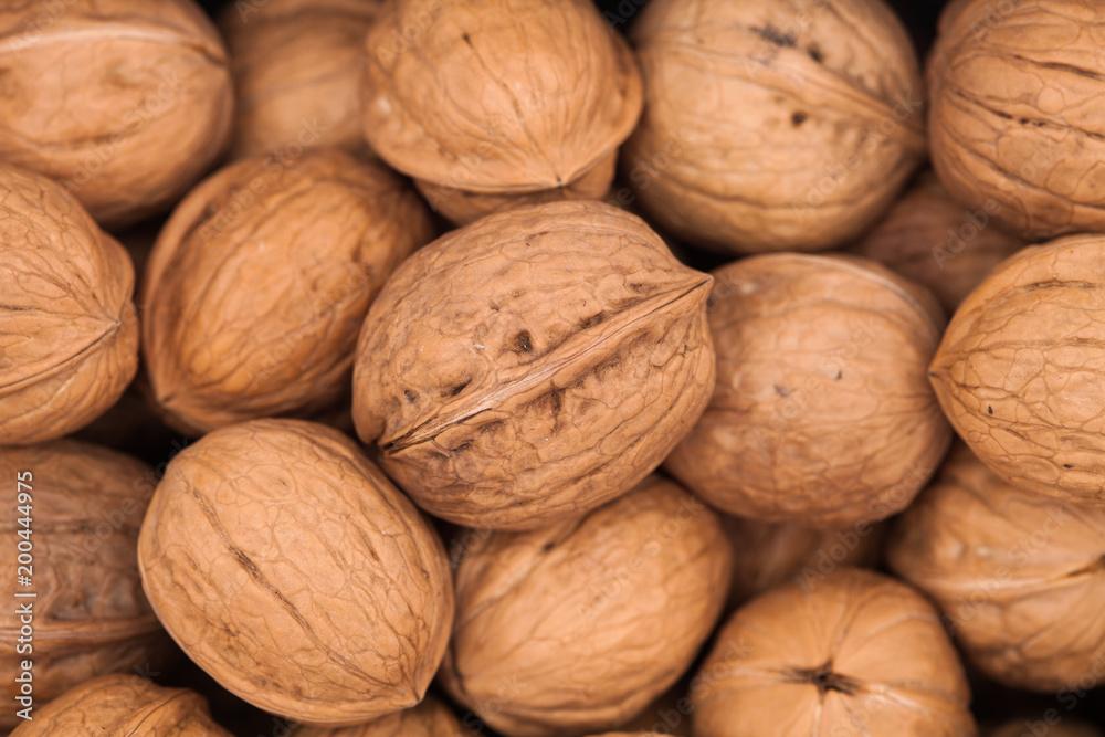 Walnuts background texture Walnuts background texture