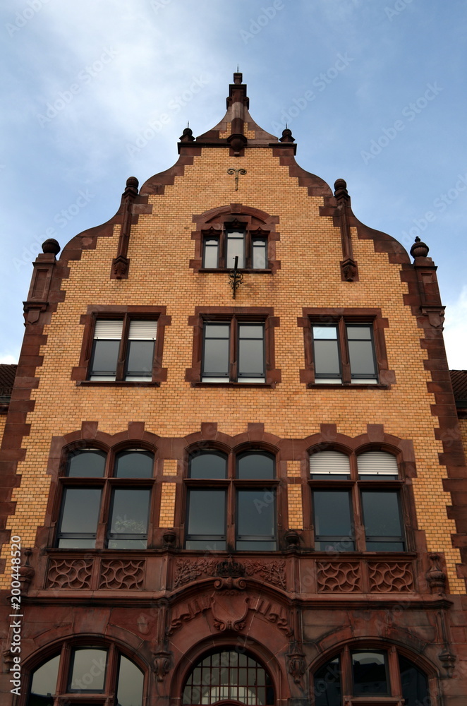 Fototapeta premium Alter Zollhof in Freiburg