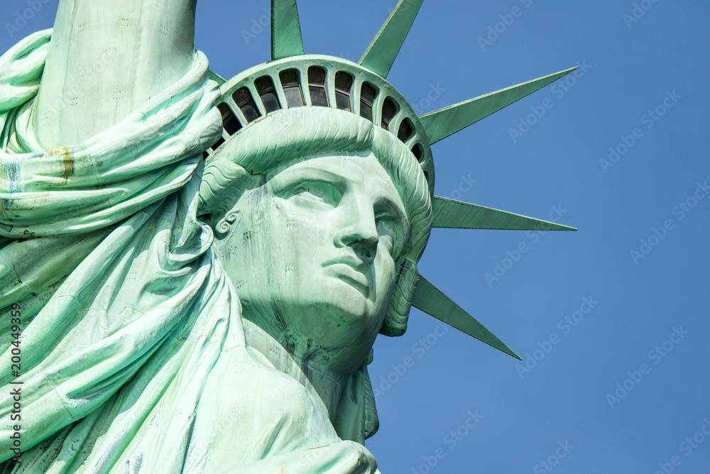Fototapeta premium Statue of Liberty headshot, NYC
