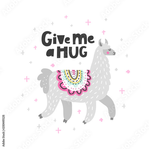 Give Me A Hug Lama