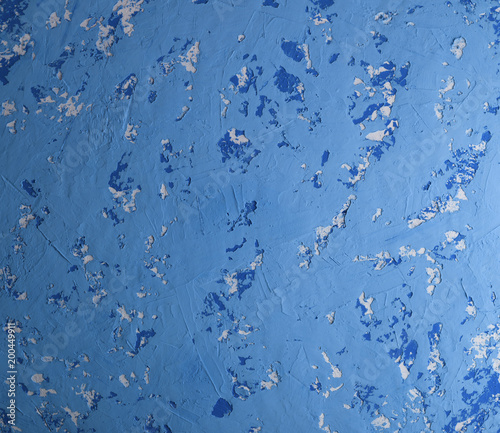 blue shabby cement surface