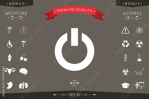 Power button icon