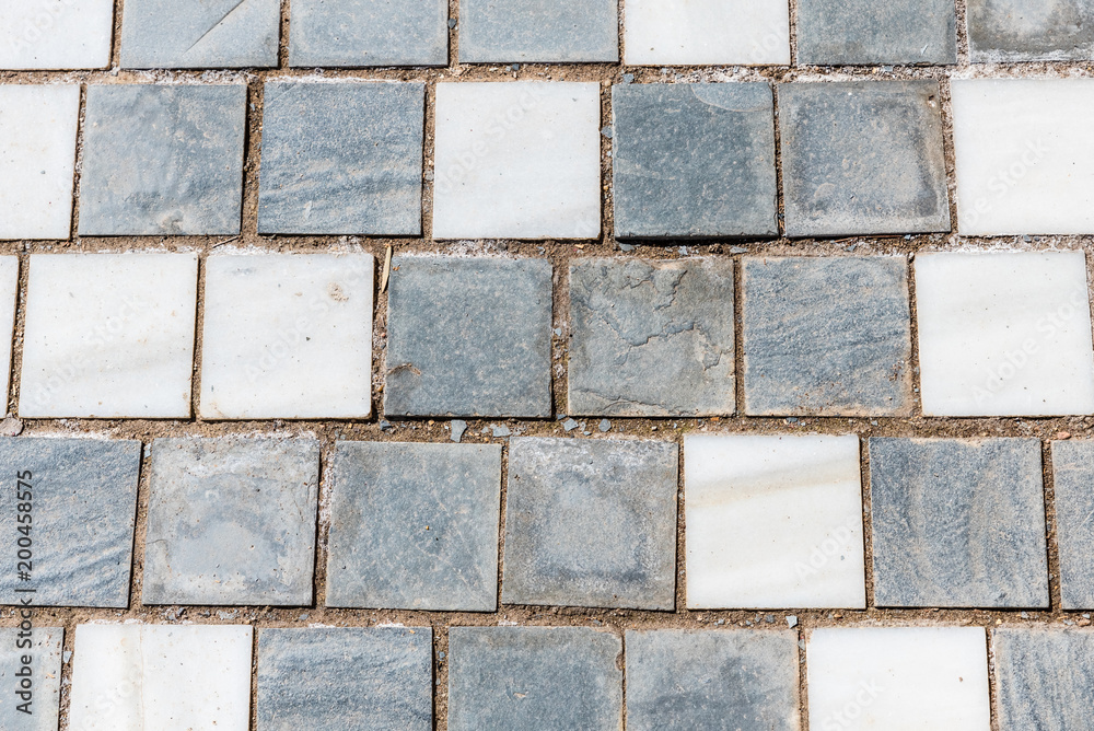 Naklejka premium texture of cobbles for the floor