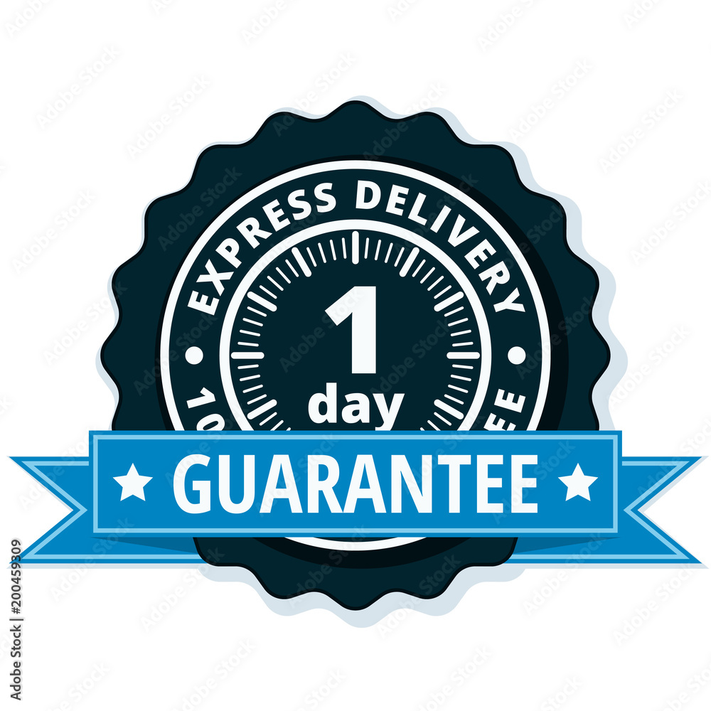 One Day Express Delivery illustration One Day Express Delivery illustration
