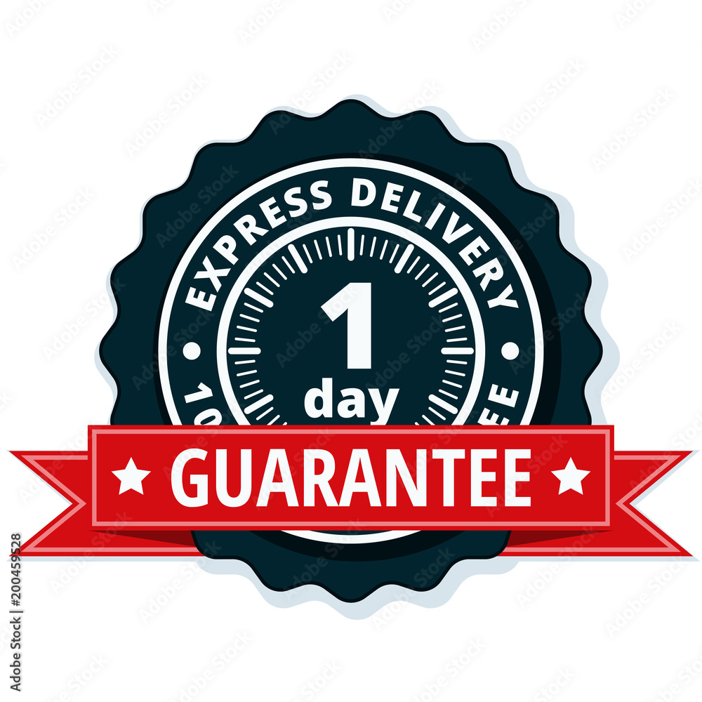 One Day Express Delivery illustration One Day Express Delivery illustration