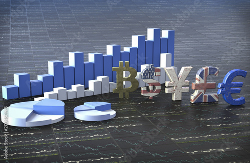 Devisen werden analysiert