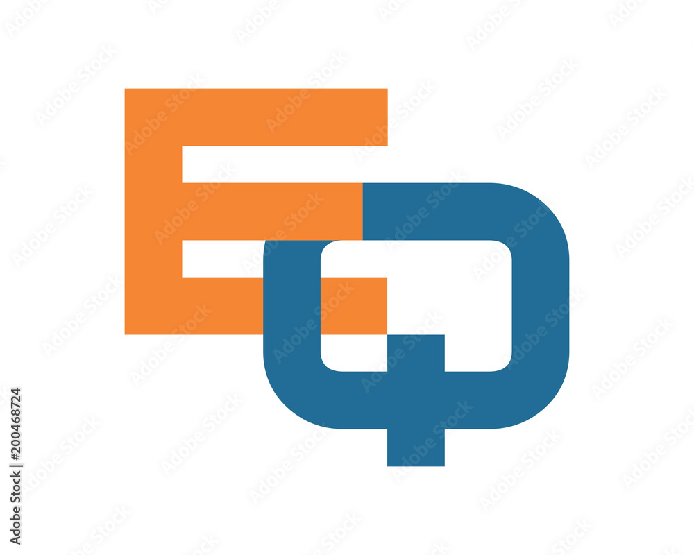 Obraz premium initial typography typeface typeset logotype alphabet image vector icon letter