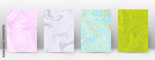 Abstract cover. Modern design template. Admirable suminagashi marble. Minimalistic hipster flyer design. Optimal trendy abstract cover. Vector illustration.