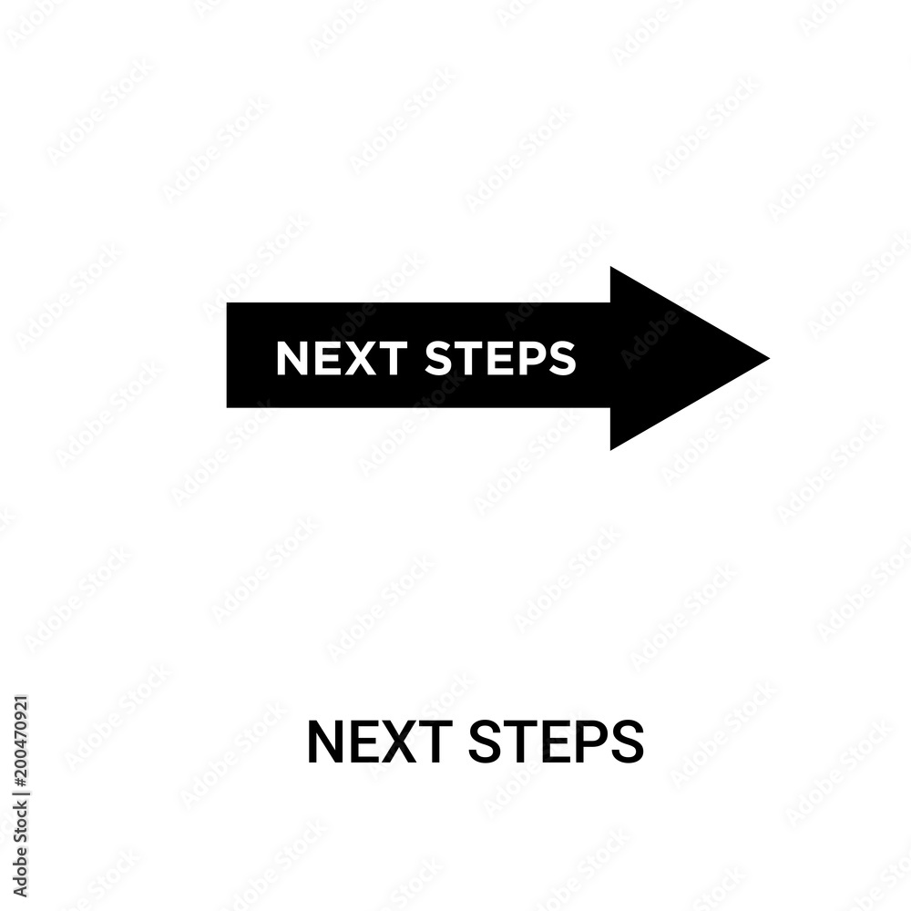 Next steps icon