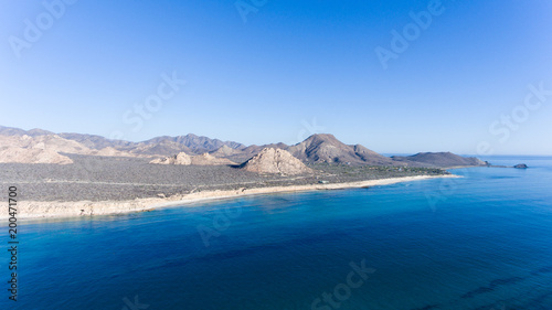 Aerial views from Cabo Pulmo national park, Baja California Sur, Mexico. © leonardogonzalez