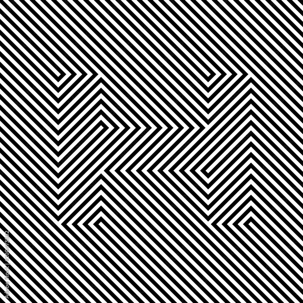 Abstract op art stripe line pattern background Abstract op art stripe line pattern background