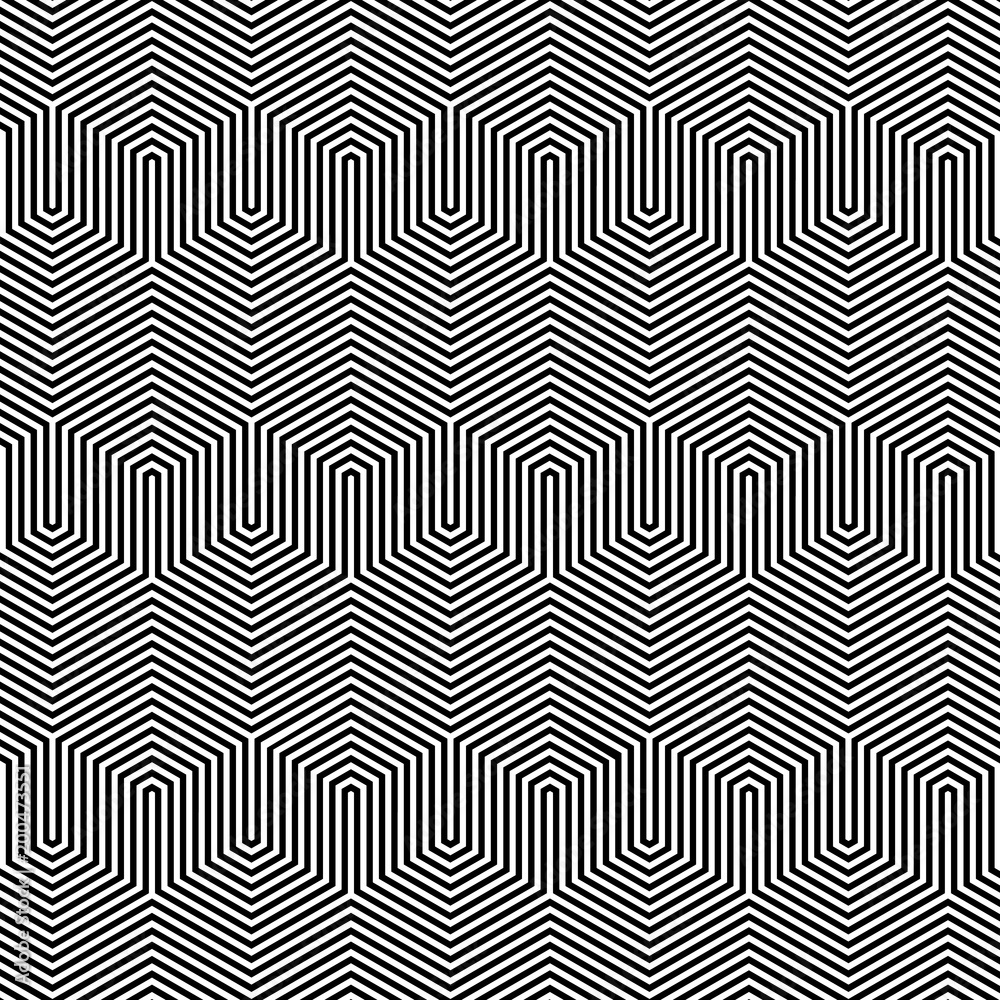 Abstract op art stripe line pattern background Abstract op art stripe line pattern background