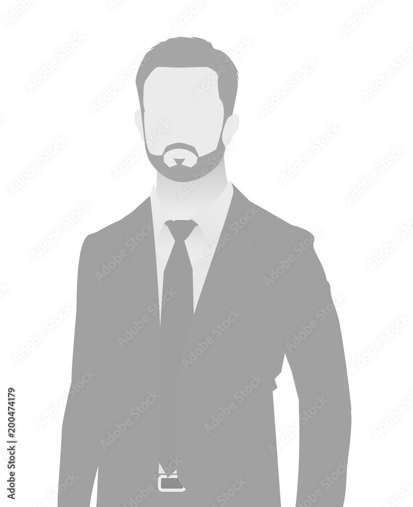 Default placeholder businessman half-length portr Default placeholder businessman half-length portr