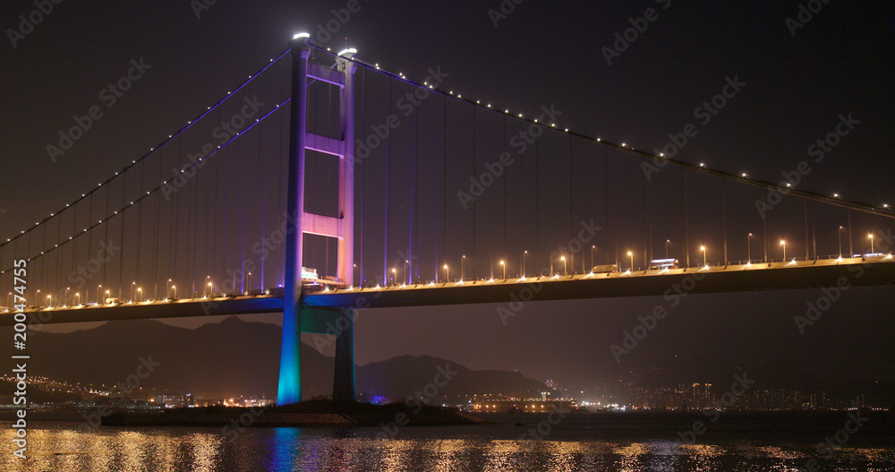 Suspension Tsing ma bridge